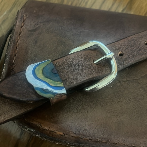 Crossbody Multi-color Flower Handbag - Picture 6 of 12